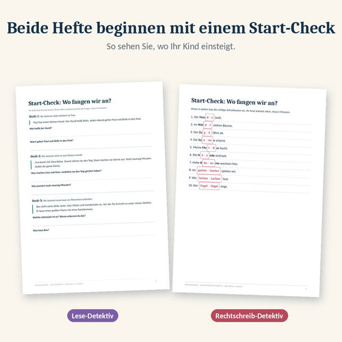 Start-Check aus beiden Heften
