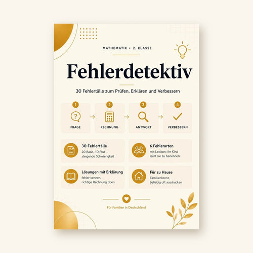 Fehlerdetektiv · 2. Klasse