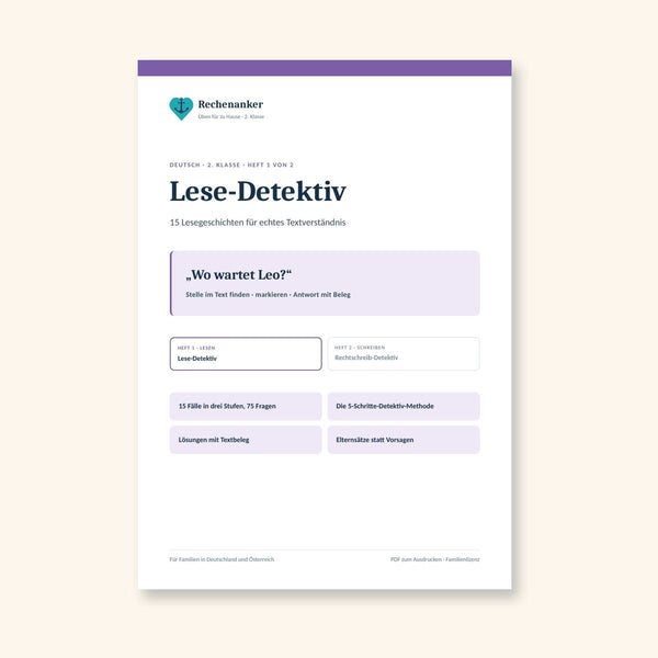 Lese-Detektiv 2. Klasse