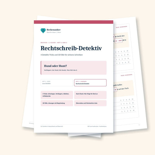 Rechtschreib-Detektiv 2. Klasse